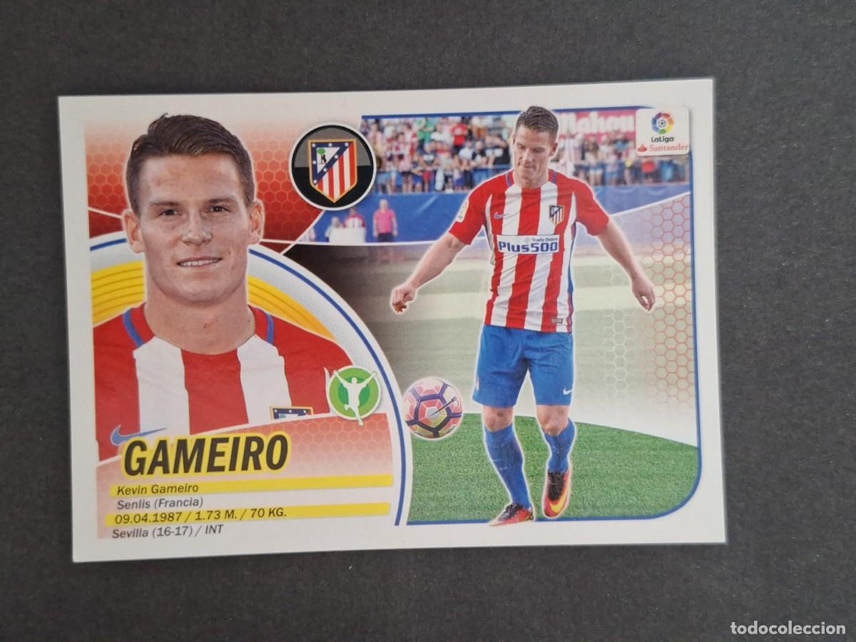 Cromos de f&uacute;tbol: L3 GAMEIRO ATLETICO DE MADRID FICHAJE 36 LIGA ESTE 2016 2017 16 17 NUNCA PEGADO SIN PEGAR