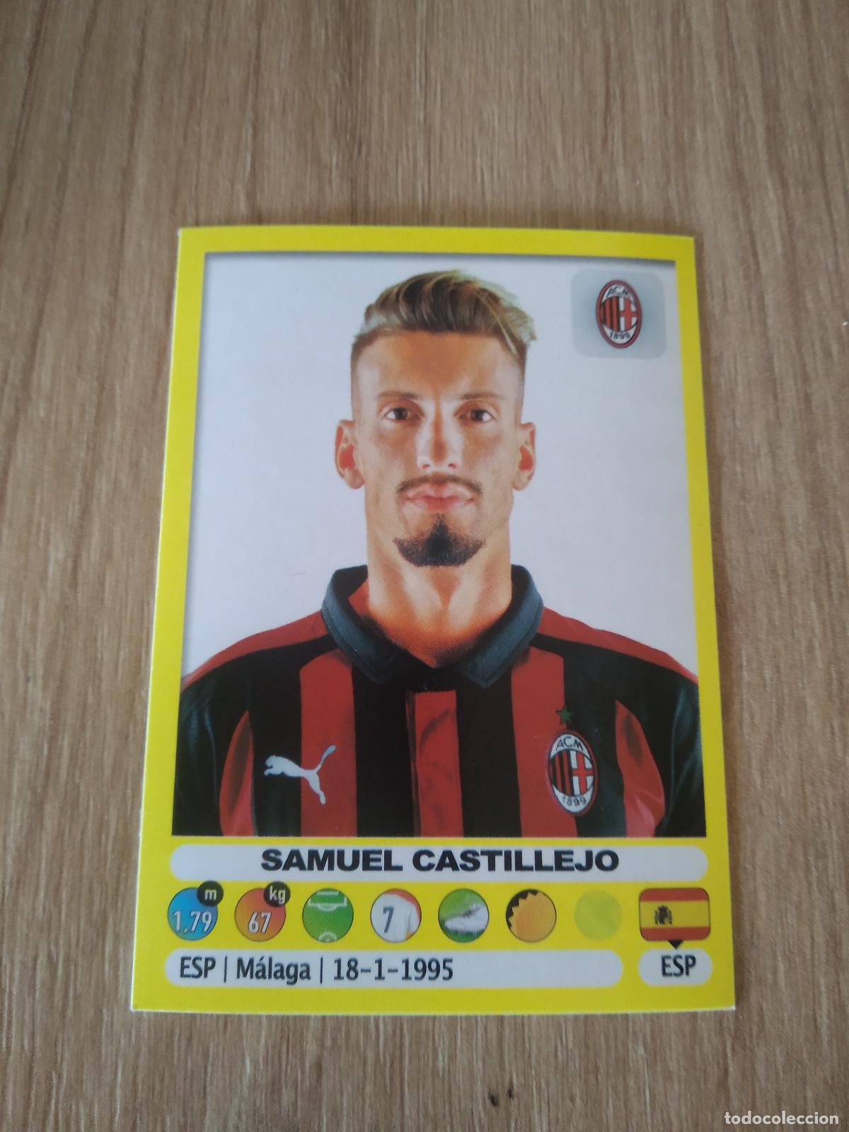 Cromos de f&uacute;tbol: 334 SAMU CASTILLEJO AC MILAN CROMO FUTBOL PANINI LIGA ITALIA 18-19 CALCIATORI 2018-2019