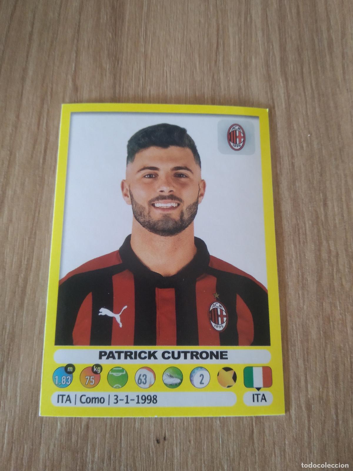 Cromos de f&uacute;tbol: 335 PATRICK CUTRONE AC MILAN CROMO FUTBOL PANINI LIGA ITALIA 18-19 CALCIATORI 2018-2019