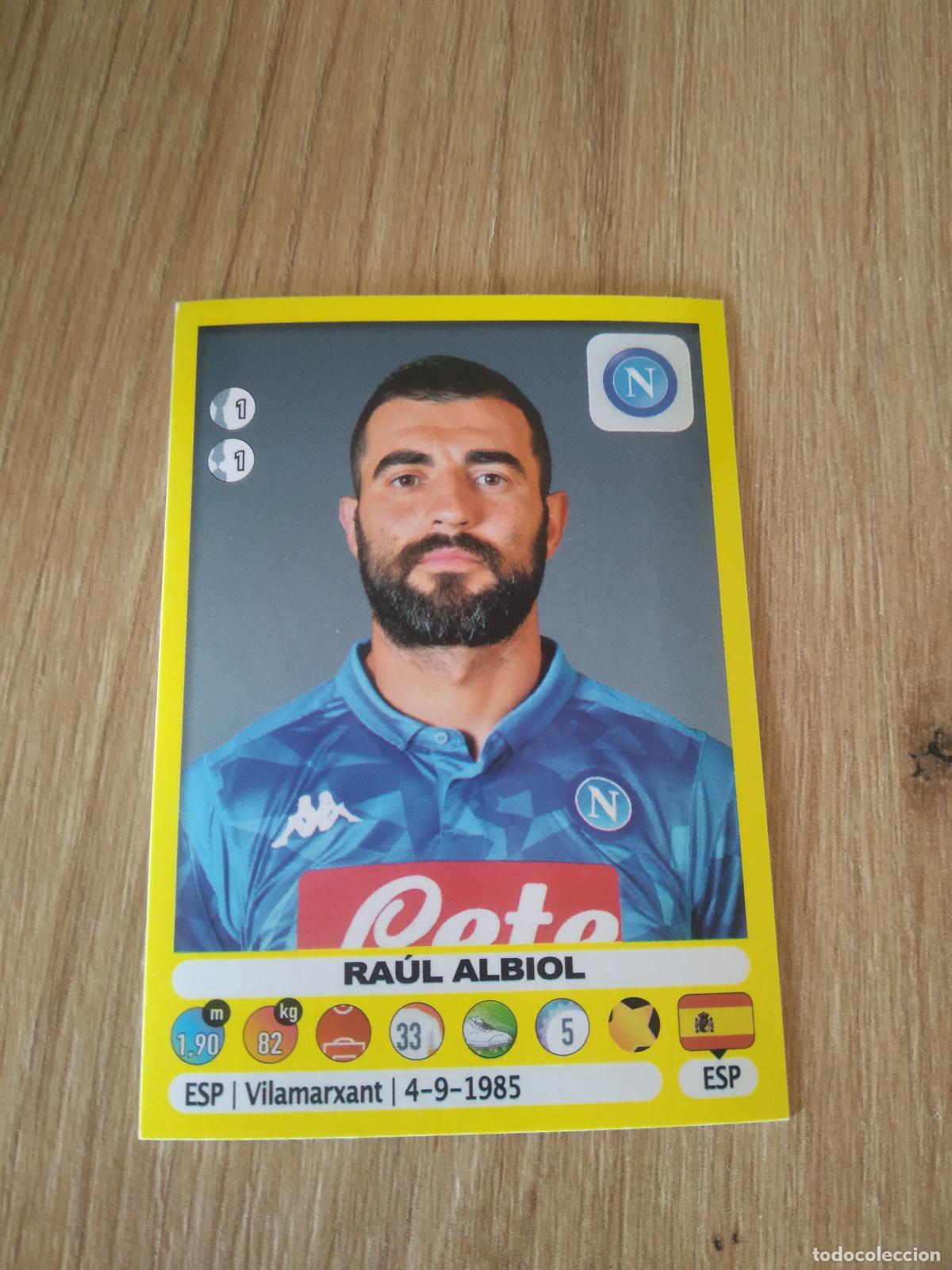 Fu&szlig;ball-Sticker: 343 ALBIOL NAPOLES NAPOLI CROMO FUTBOL PANINI LIGA ITALIA 18-19 CALCIATORI 2018-2019