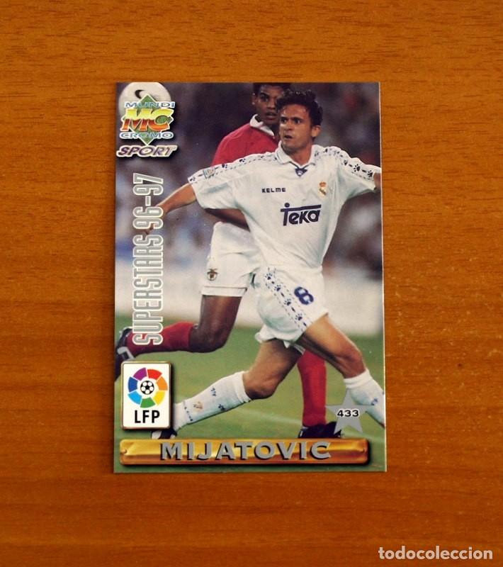 Cromos de f&uacute;tbol: Real Madrid - N&ordm; 433 Mijatovic-Suker Superstars -Mundicromo Las Fichas Liga 1996-1997-96-97