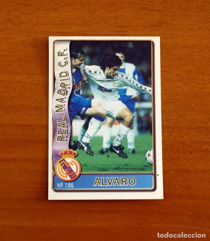 Figurine di Calcio: Real Madrid -N&ordm; 106 &Aacute;lvaro Benito -Mundicromo Las Fichas de la Liga de F&uacute;tbol 1996-1997-96-97