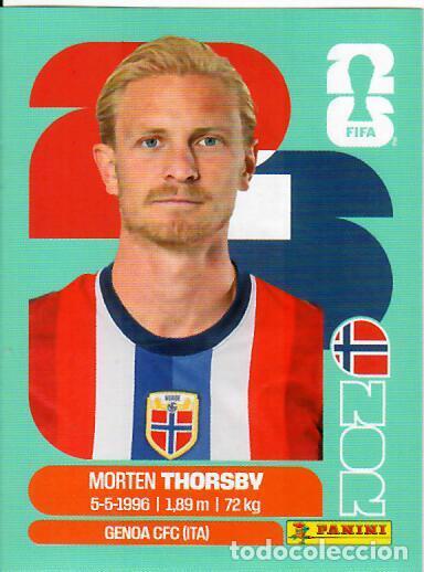 Figurine di Calcio: CROMO PANINI MUNDIAL WORLD CUP 2026 - NOR9 NOR 9 - THORSBY - NORUEGA
