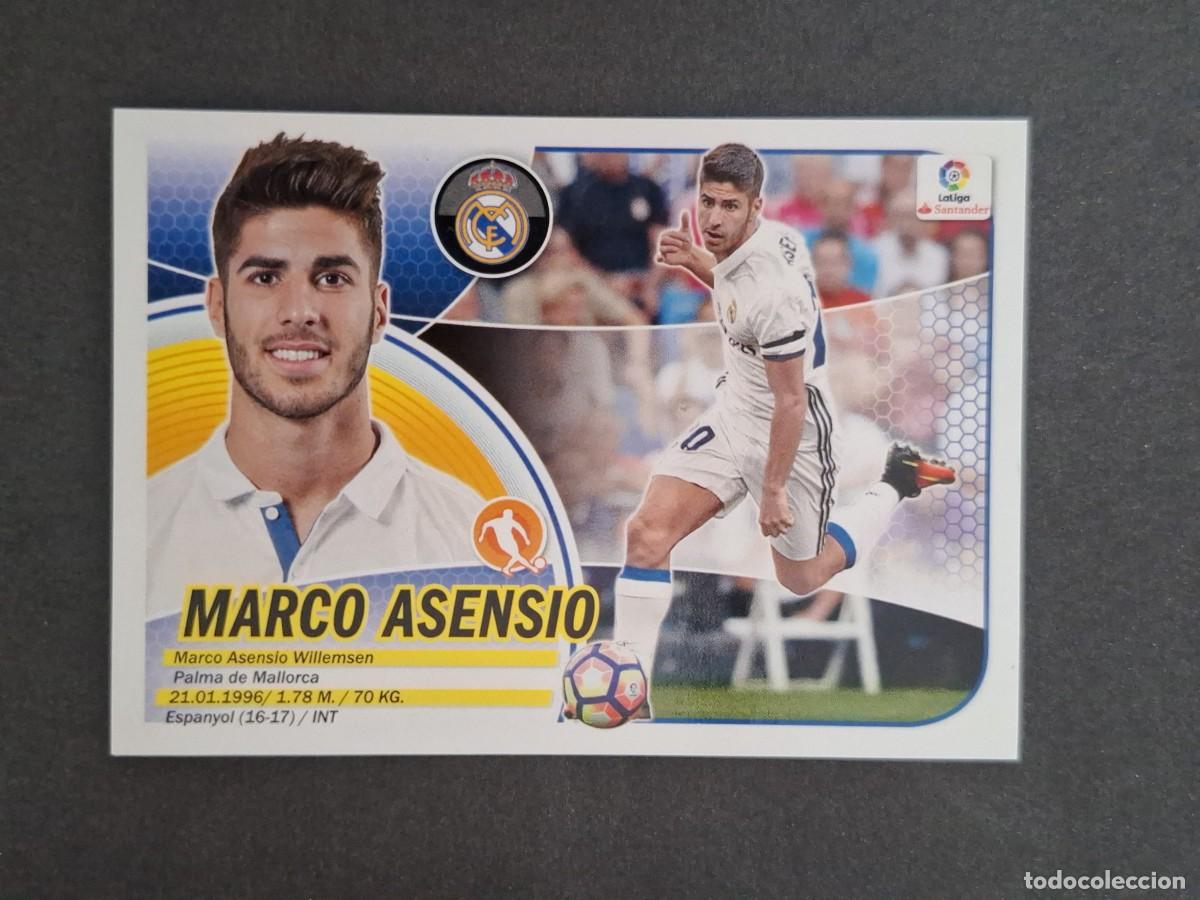 Figurine di Calcio: L3 MARCO ASENSIO REAL MADRID FICHAJE 60 LIGA ESTE 2016 2017 16 17 NUNCA PEGADO SIN PEGAR