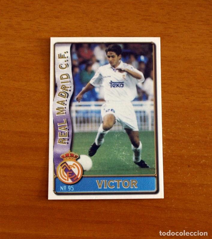 Cromos de f&uacute;tbol: Real Madrid -N&ordm; 95 V&iacute;ctor -Mundicromo Las Fichas de la Liga de F&uacute;tbol 1996-1997-96-97