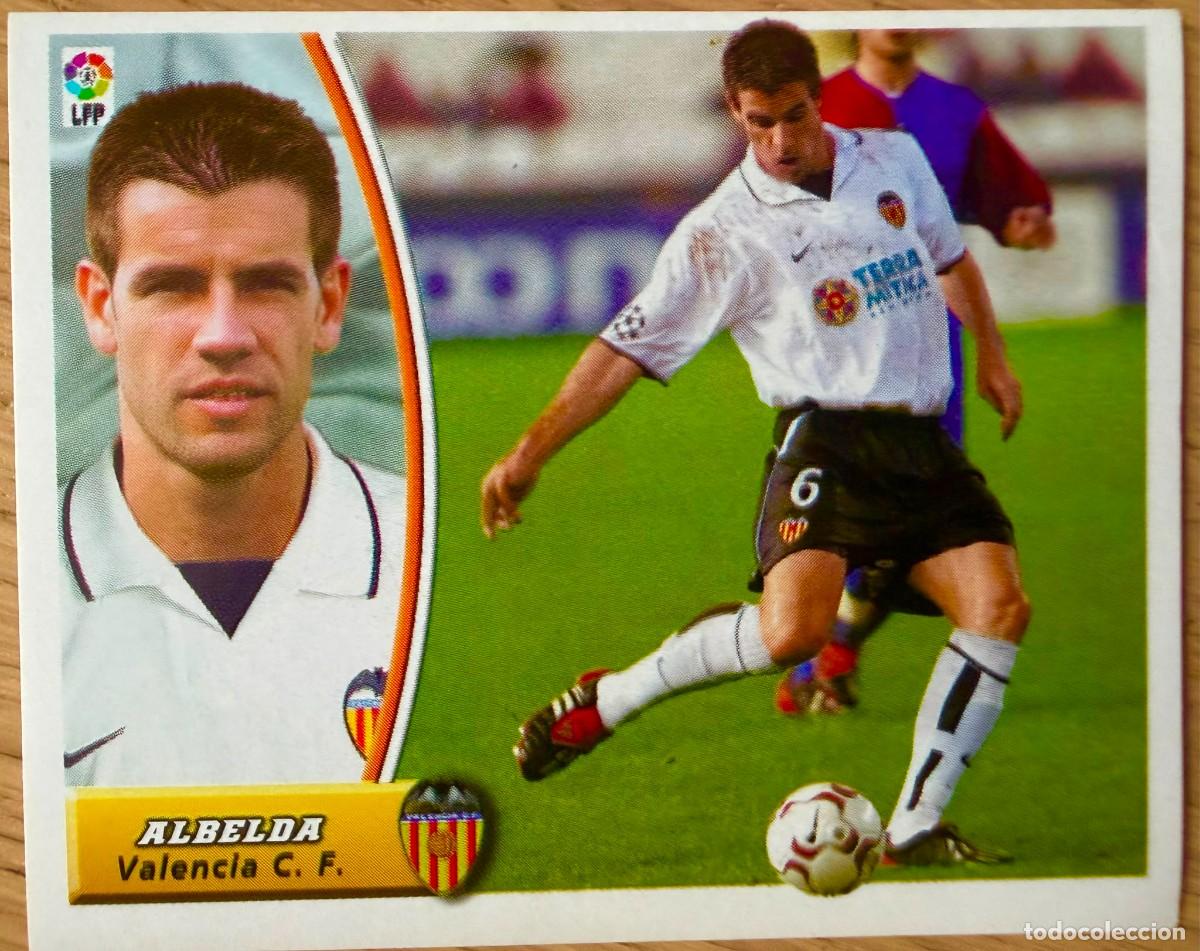 Cartes &agrave; collectionner de Football: ALBELDA VALENCIA 03 04 2003 2004 LIGA EDICIONES ESTE SIN PEGAR STICKER CROMOS