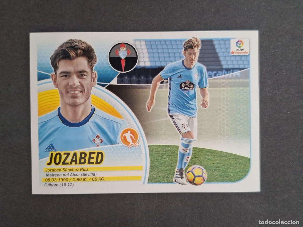 Cartes &agrave; collectionner de Football: L3 JOZABED CELTA DE VIGO MERCADO INVIERNO LIGA ESTE 2016 2017 16 17 NUNCA PEGADO SIN PEGAR