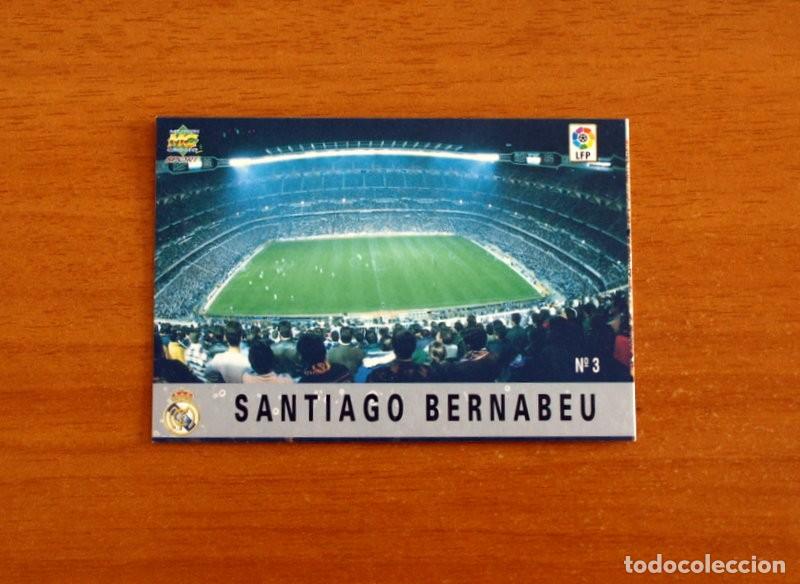 Cromos de Futebol: Real Madrid - N&ordm; 3, Santiago Bernabeu - Mundicromo Fichas Liga 1997-1998, 97-98 - Mundi Cromo