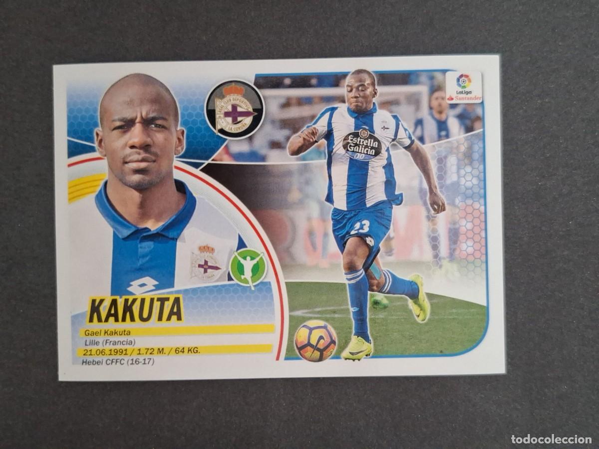 Cromos de Futebol: L3 KAKUTA DEPORTIVO DE LA CORU&Ntilde;A MERCADO INVIERNO LIGA ESTE 2016 2017 16 17 NUNCA PEGADO SIN PEGAR