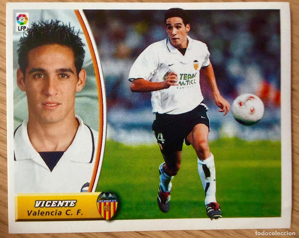 Fu&szlig;ball-Sticker: VICENTE VALENCIA 03 04 2003 2004 LIGA EDICIONES ESTE SIN PEGAR STICKER CROMOS