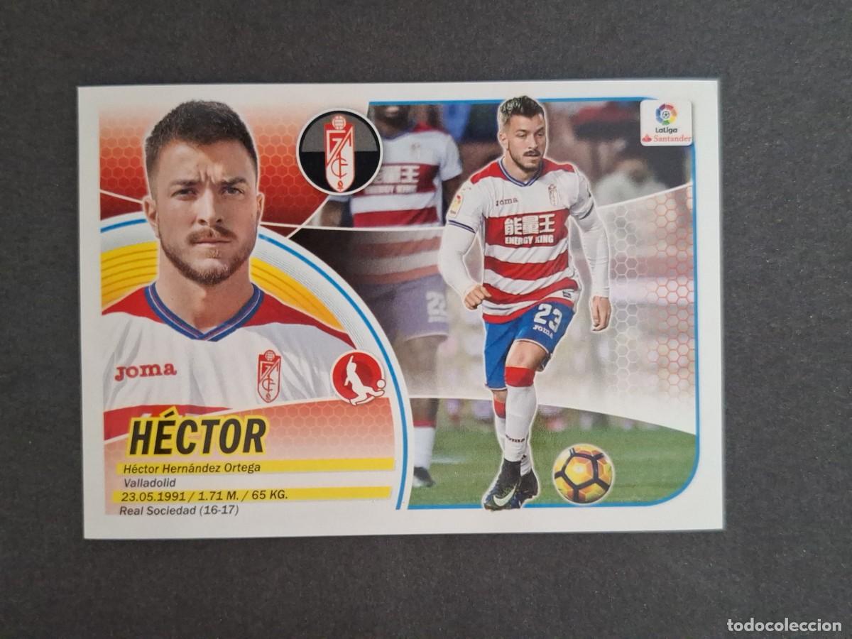 Fu&szlig;ball-Sticker: L3 HECTOR GRANADA C. F. MERCADO INVIERNO LIGA ESTE 2016 2017 16 17 NUNCA PEGADO SIN PEGAR