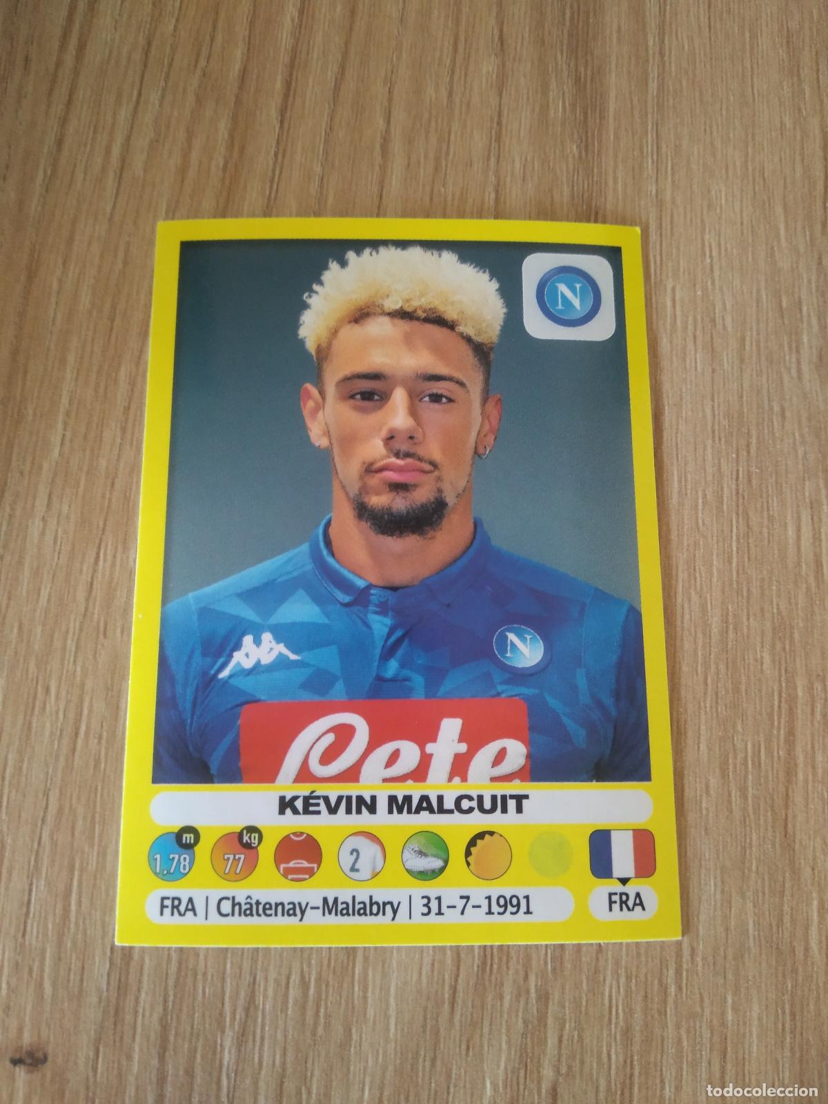 Fu&szlig;ball-Sticker: 347 KEVIN MALCUIT NAPOLES NAPOLI CROMO FUTBOL PANINI LIGA ITALIA 18-19 CALCIATORI 2018-2019