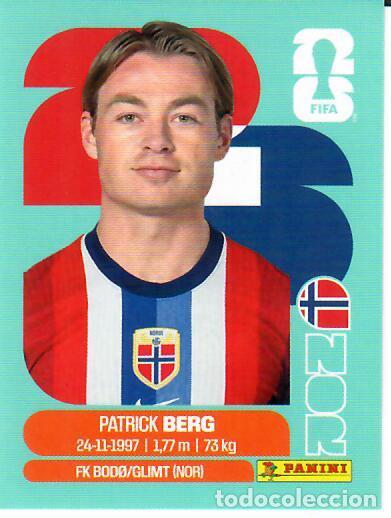 Cromos de f&uacute;tbol: CROMO PANINI MUNDIAL WORLD CUP 2026 - NOR14 NOR 14 - BERG - NORUEGA
