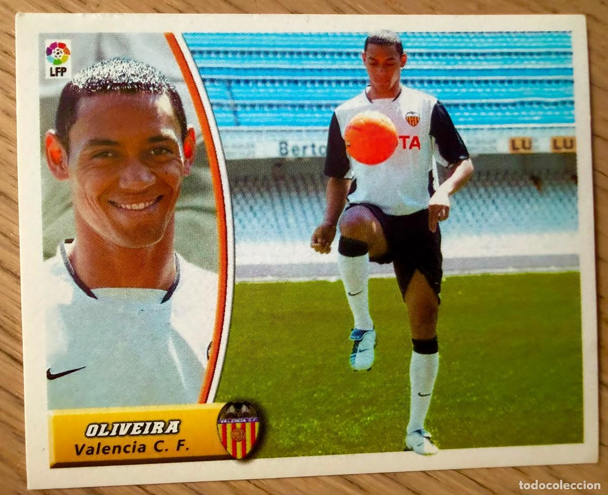 Cromos de f&uacute;tbol: RICARDO OLIVEIRA FICHAJE 23 VALENCIA 03 04 2003 2004 LIGA EDICIONES ESTE SIN PEGAR STICKER CROMOS