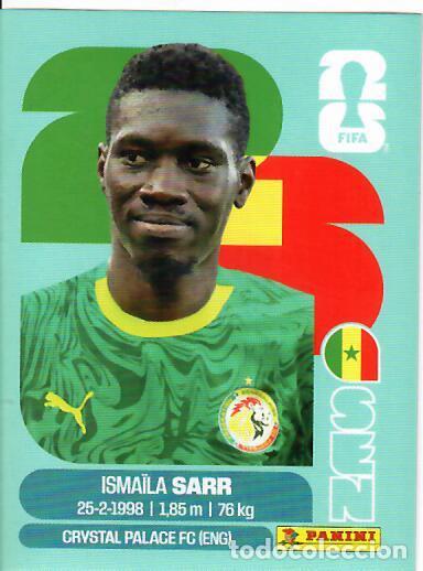 Cromos de f&uacute;tbol: CROMO PANINI MUNDIAL WORLD CUP 2026 - SEN16 SEN 16 - ISMA&Iuml;LA SARR - SENEGAL