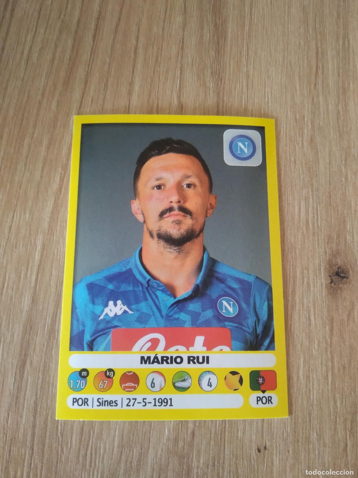 Cromos de f&uacute;tbol: 351 MARIO RUI NAPOLES NAPOLI CROMO FUTBOL PANINI LIGA ITALIA 18-19 CALCIATORI 2018-2019
