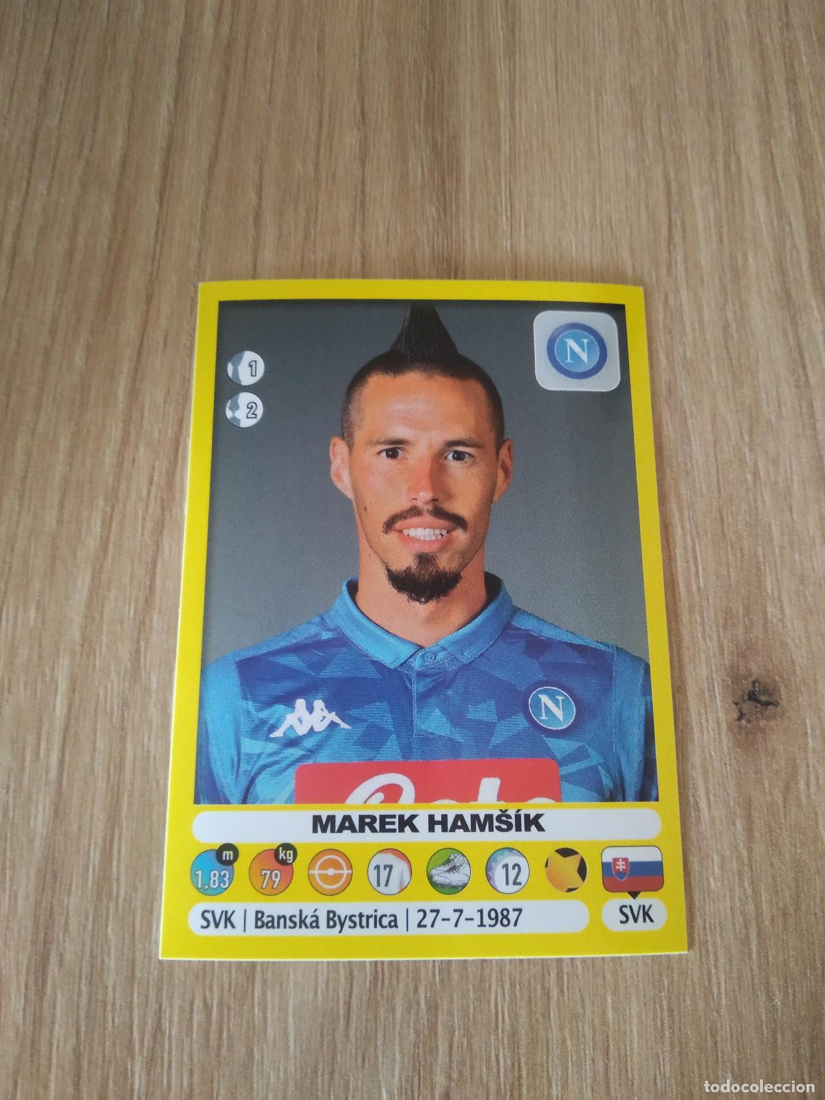 Cromos de f&uacute;tbol: 354 MAREK HAMSIK NAPOLES NAPOLI CROMO FUTBOL PANINI LIGA ITALIA 18-19 CALCIATORI 2018-2019