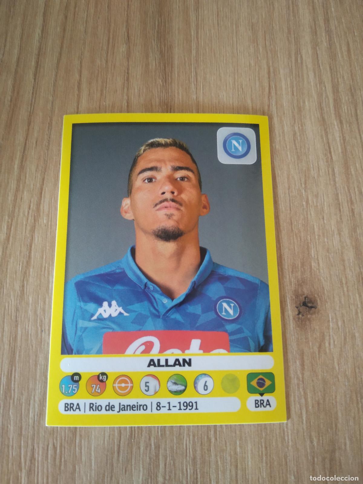 Cromos de f&uacute;tbol: 355 ALLAN NAPOLES NAPOLI CROMO FUTBOL PANINI LIGA ITALIA 18-19 CALCIATORI 2018-2019