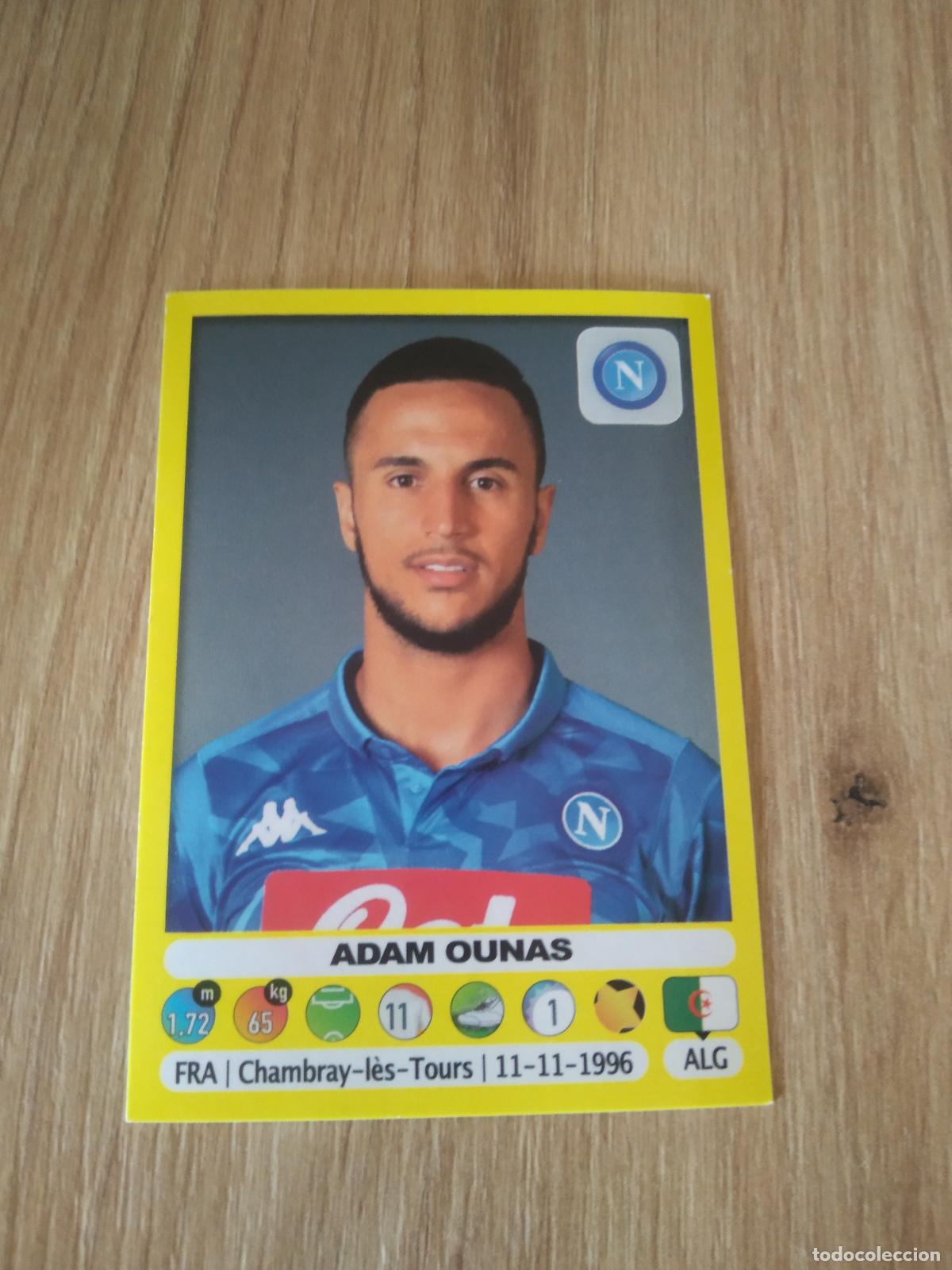 Cromos de f&uacute;tbol: 359 ADAM OUNAS NAPOLES NAPOLI CROMO FUTBOL PANINI LIGA ITALIA 18-19 CALCIATORI 2018-2019