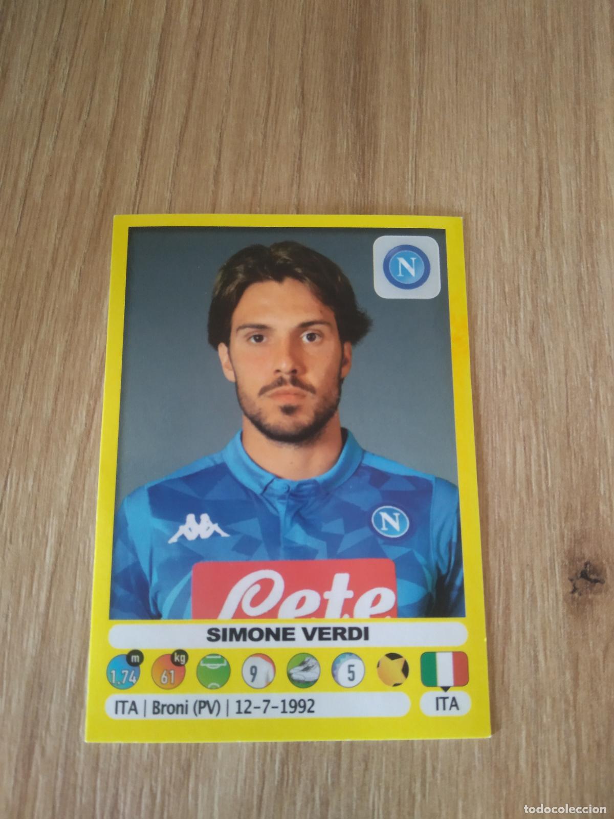 Cromos de f&uacute;tbol: 360 SIMONE VERDI NAPOLES NAPOLI CROMO FUTBOL PANINI LIGA ITALIA 18-19 CALCIATORI 2018-2019