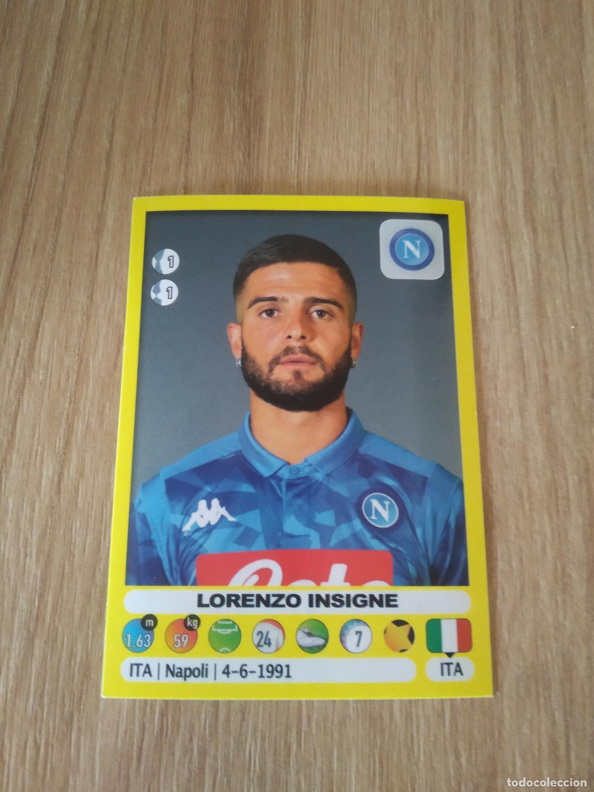 Cromos de f&uacute;tbol: 362 LORENZO INSIGNE NAPOLES NAPOLI CROMO FUTBOL PANINI LIGA ITALIA 18-19 CALCIATORI 2018-2019