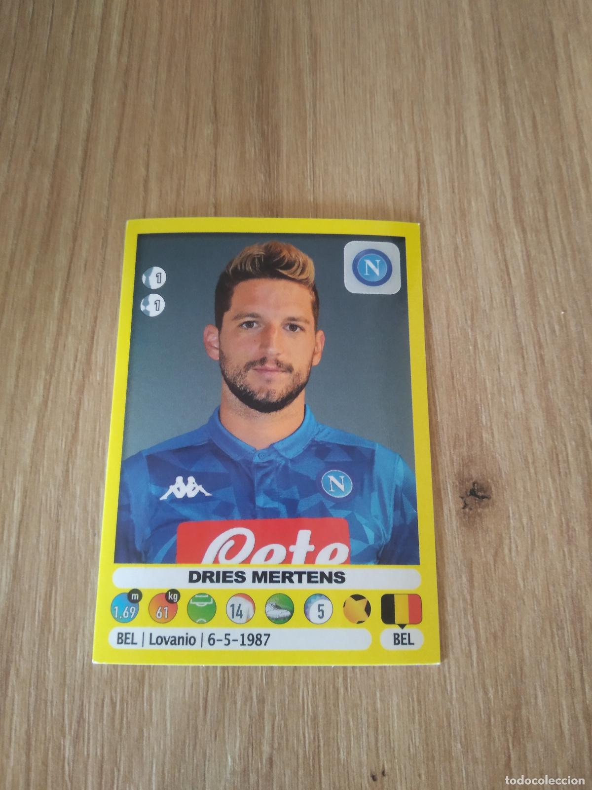 Cromos de f&uacute;tbol: 363 DRIES MERTENS NAPOLES NAPOLI CROMO FUTBOL PANINI LIGA ITALIA 18-19 CALCIATORI 2018-2019