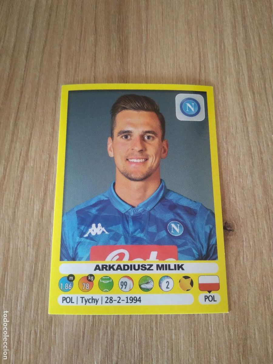 Cromos de f&uacute;tbol: 364 ARKADIUSZ MILIK NAPOLES NAPOLI CROMO FUTBOL PANINI LIGA ITALIA 18-19 CALCIATORI 2018-2019