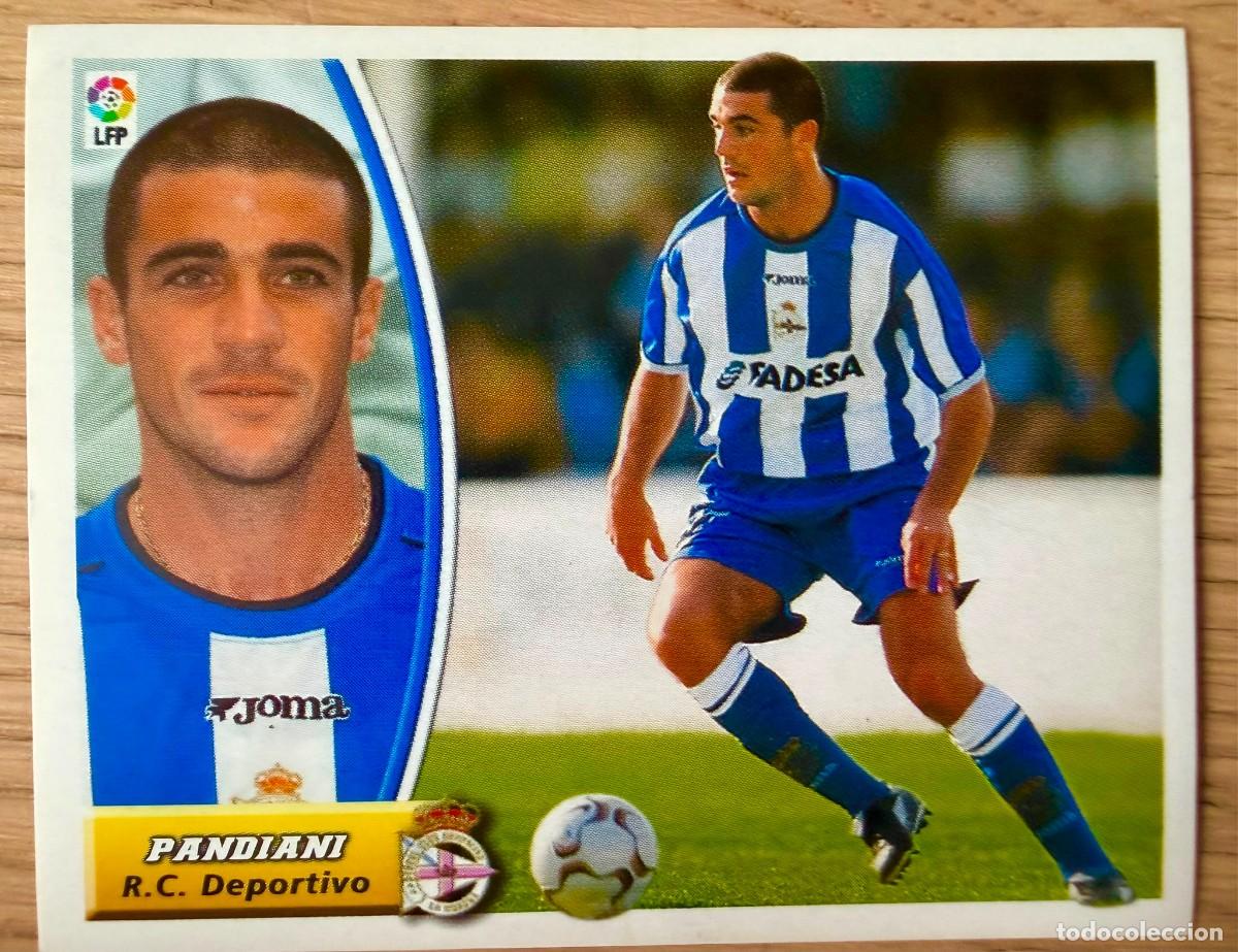 Cromos de f&uacute;tbol: PANDIANI COLOCA DEPORTIVO CORU&Ntilde;A 03 04 2003 2004 LIGA EDICIONES ESTE SIN PEGAR STICKER CROMOS