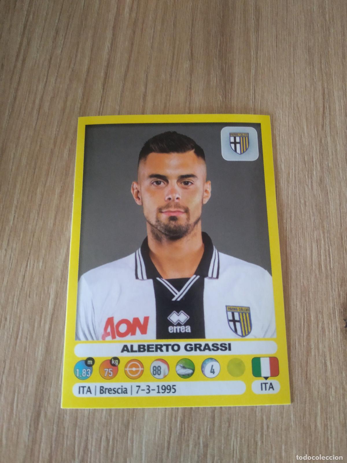 Cromos de f&uacute;tbol: 380 ALBERTO GRASSI PARMA CROMO FUTBOL PANINI LIGA ITALIA 18-19 CALCIATORI 2018-2019