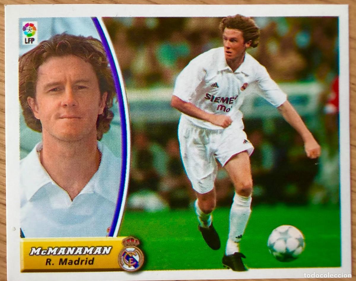 Cromos de f&uacute;tbol: MCMANAMAN REAL MADRID 03 04 2003 2004 LIGA EDICIONES ESTE SIN PEGAR STICKER CROMOS