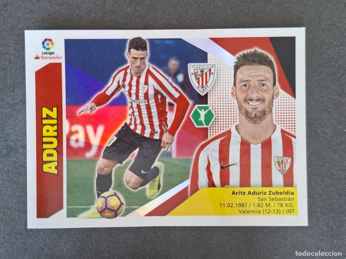 Cromos de f&uacute;tbol: L3 ADURIZ ATHLETIC CLUB DE BILBAO LIGA ESTE 2017 2018 17 18 NUNCA PEGADO SIN PEGAR