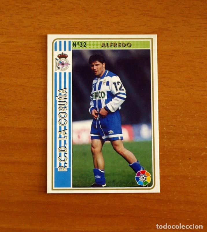 Cromos de f&uacute;tbol: Deportivo La Coru&ntilde;a -N&ordm; 32 Alfredo -Mundicromo Las Fichas de la Liga 1994-1995-94-95