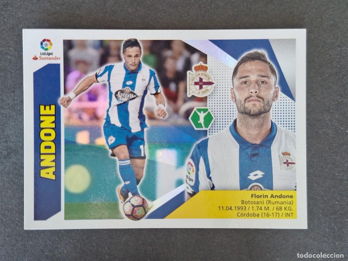 Cromos de f&uacute;tbol: L3 ANDONE DEPORTIVO DE LA CORU&Ntilde;A LIGA ESTE 2017 2018 17 18 NUNCA PEGADO SIN PEGAR