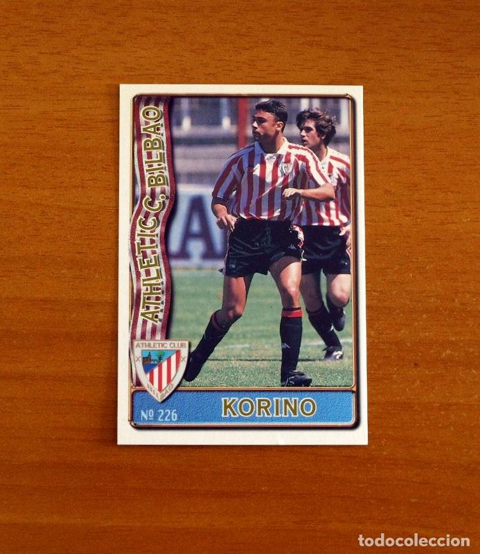 Cromos de f&uacute;tbol: Athletic Bilbao -N&ordm; 226 Korino -Mundicromo Las Fichas de la Liga de F&uacute;tbol 1996-1997-96-97