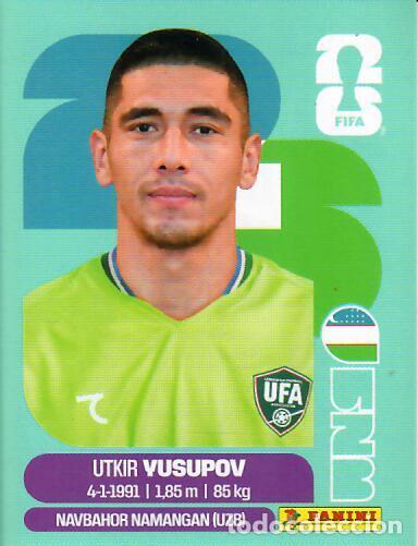Cromos de f&uacute;tbol: CROMO PANINI MUNDIAL WORLD CUP 2026 - UZB2 UZB 2 - YUSUPOV - UZBEKISTAN
