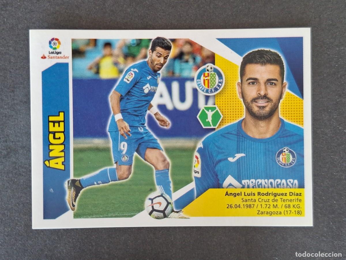 Cromos de f&uacute;tbol: L3 ANGEL GETAFE C. F. LIGA ESTE 2017 2018 17 18 NUNCA PEGADO SIN PEGAR