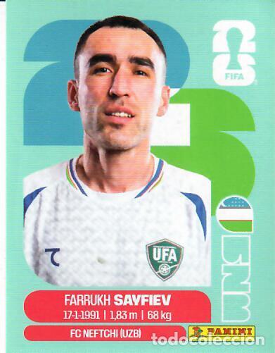 Cromos de f&uacute;tbol: CROMO PANINI MUNDIAL WORLD CUP 2026 - UZB3 UZB 3 - SAYFIEV - UZBEKISTAN