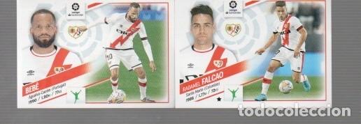 Cromos de f&uacute;tbol: CROMO DE LIGA 2022 / 23 DE FUTBOL CASA ESTE T PANINI DEL RAYO VALLECANO FACAO .BEB&Eacute; N&ordm;.18 ,20