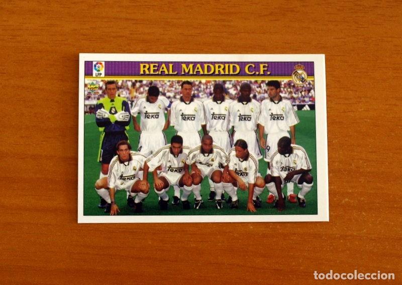 Cromos de f&uacute;tbol: Real Madrid - N&ordm; 362, Indice. Alineaci&oacute;n - Las Fichas de la Liga Mundicromo 1999-2000, 99-00 -