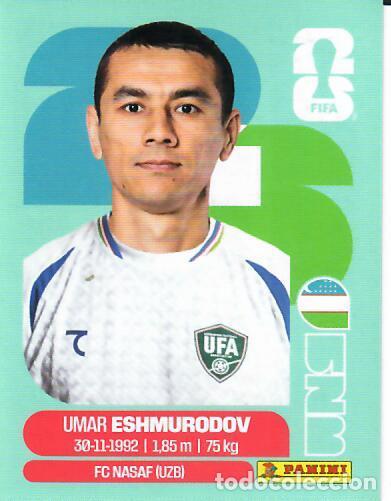 Cromos de f&uacute;tbol: CROMO PANINI MUNDIAL WORLD CUP 2026 - UZB5 UZB 5 - ESHMURODOV - UZBEKISTAN