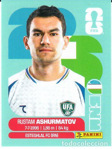 Cromos de f&uacute;tbol: CROMO PANINI MUNDIAL WORLD CUP 2026 - UZB7 UZB 7 - ASHURMATOV - UZBEKISTAN