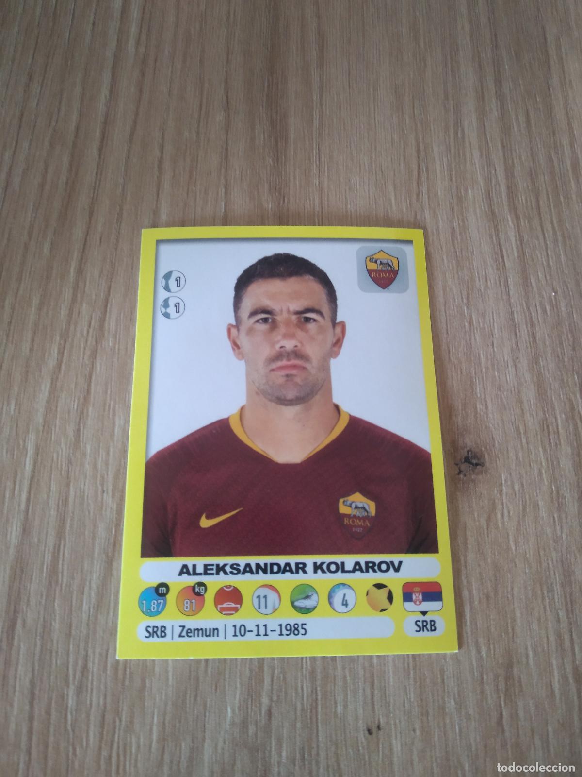 Cromos de f&uacute;tbol: 403 KOLAROV ROMA CROMO FUTBOL PANINI LIGA ITALIA 18-19 CALCIATORI 2018-2019