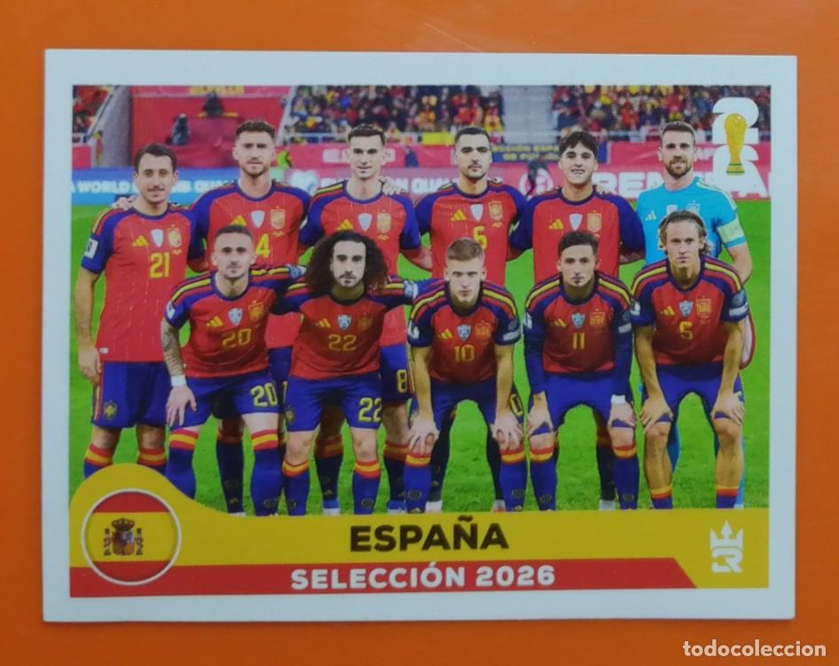 Cromos de f&uacute;tbol: Espa&ntilde;a Mundial 2026 - Cromo 399, Selecci&oacute;n - &Aacute;lbum 3Reyes de Peru