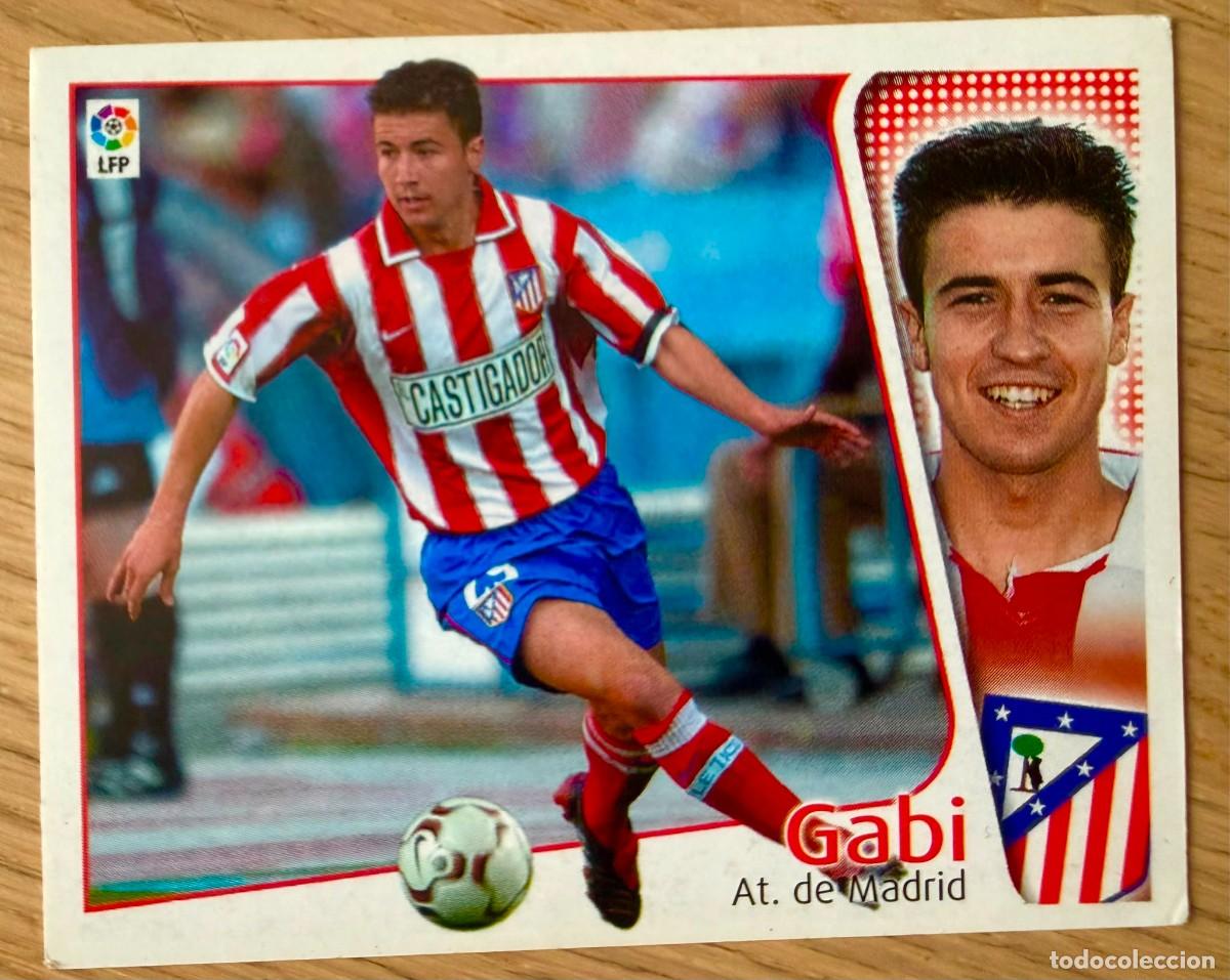 Cromos de f&uacute;tbol: GABI BAJA ATLETICO MADRID 04 05 2004 2005 LIGA EDICIONES ESTE SIN PEGAR STICKER CROMOS