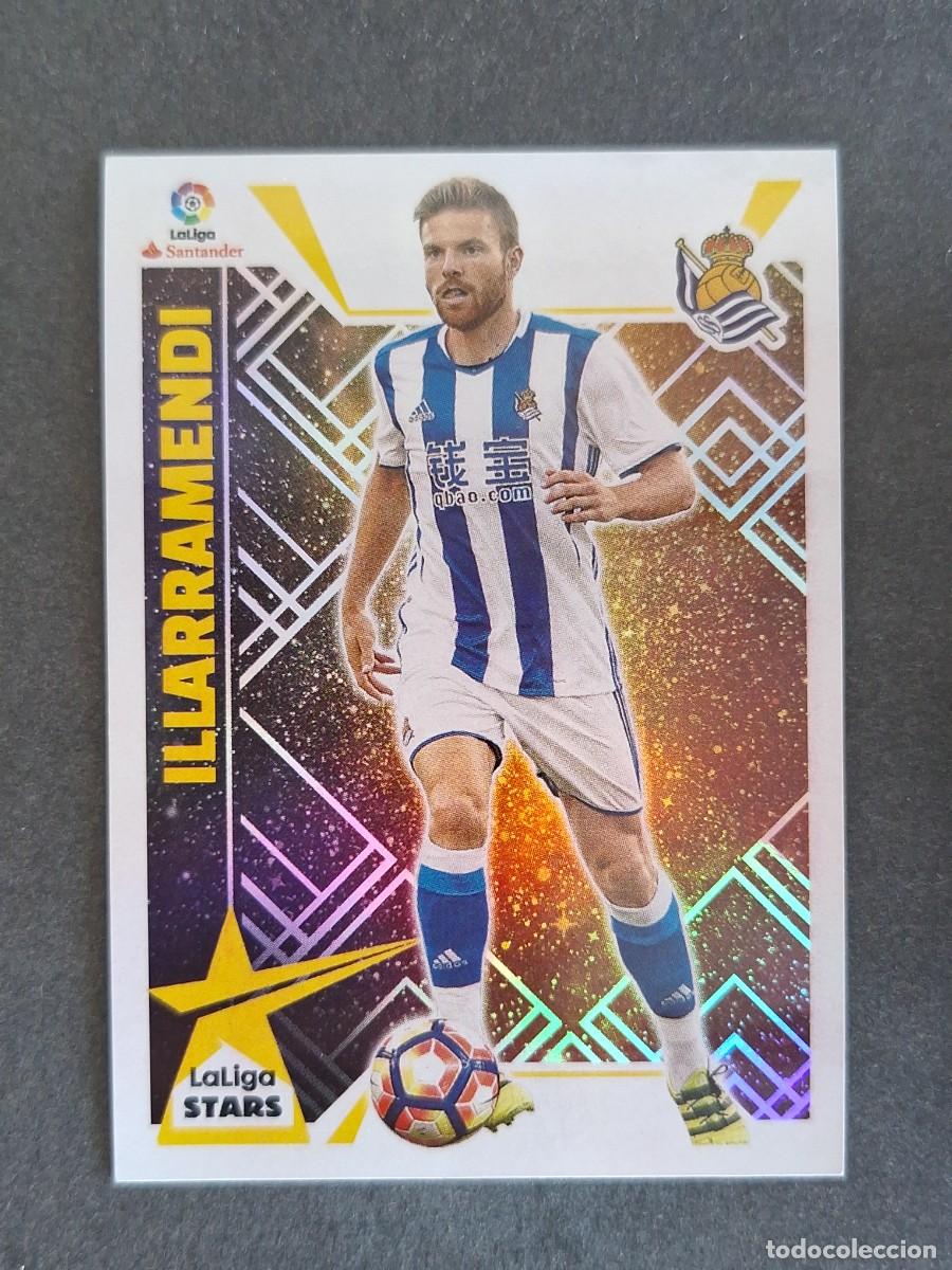 Cromos de f&uacute;tbol: L3 ILLARRAMENDI REAL SOCIEDAD STARS LIGA ESTE 2017 2018 17 18 NUNCA PEGADO SIN PEGAR