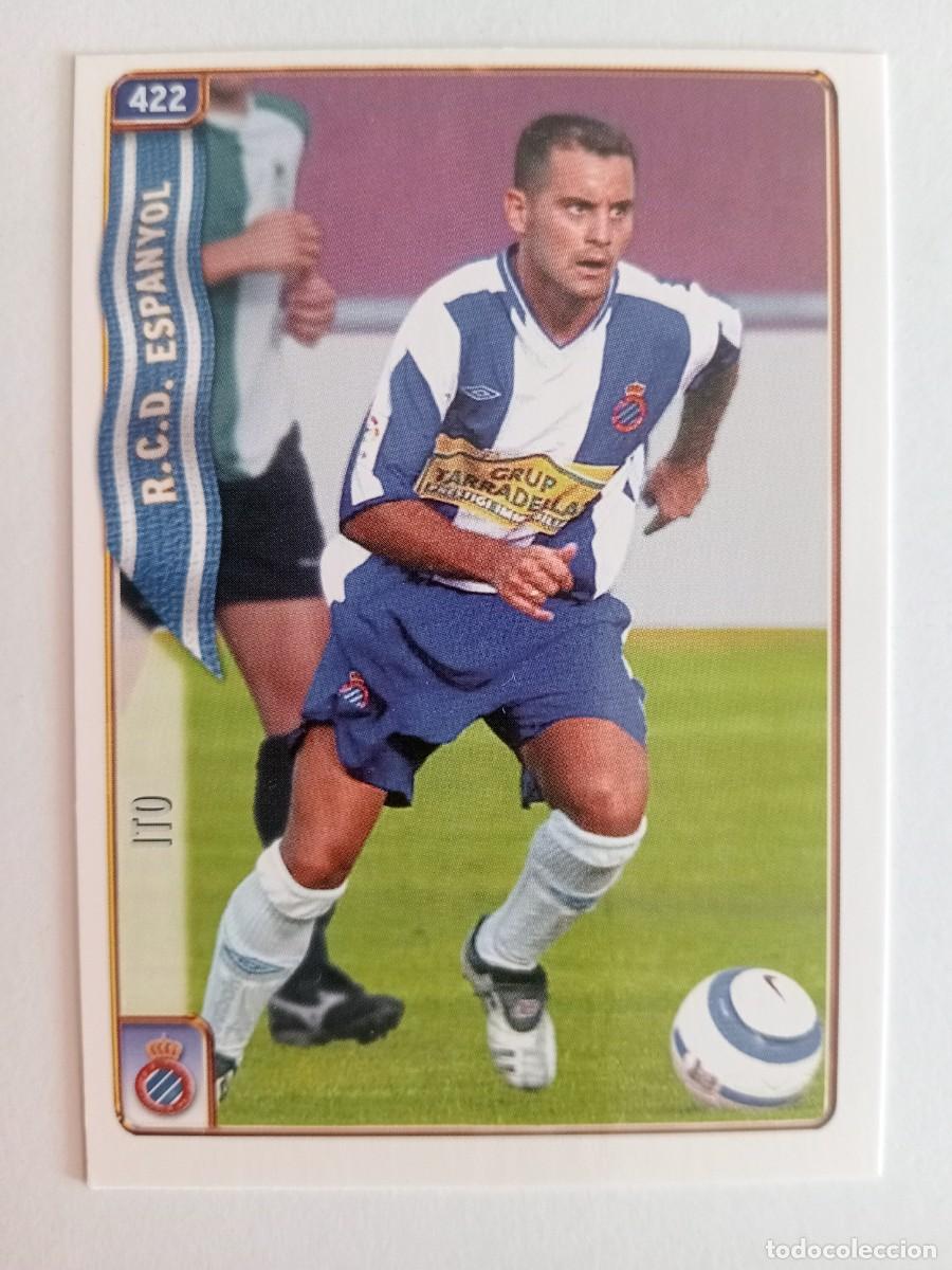 Cromos de f&uacute;tbol: CROMO FUTBOL R.C.D. ESPANYOL MUNDI CROMO 2004-2005: ITO