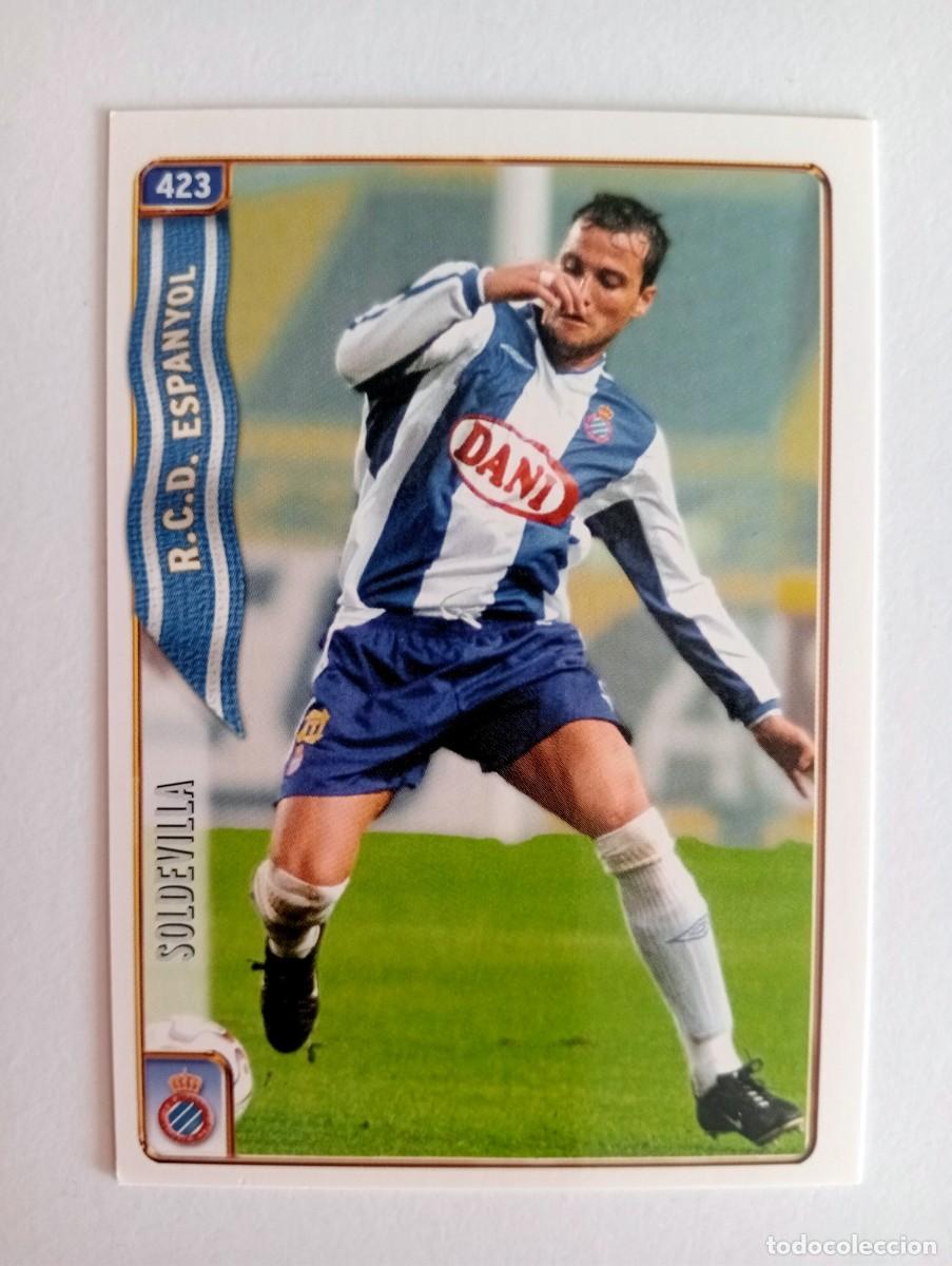 Figurine di Calcio: CROMO FUTBOL R.C.D. ESPANYOL MUNDI CROMO 2004-2005: SOLDEVILLA
