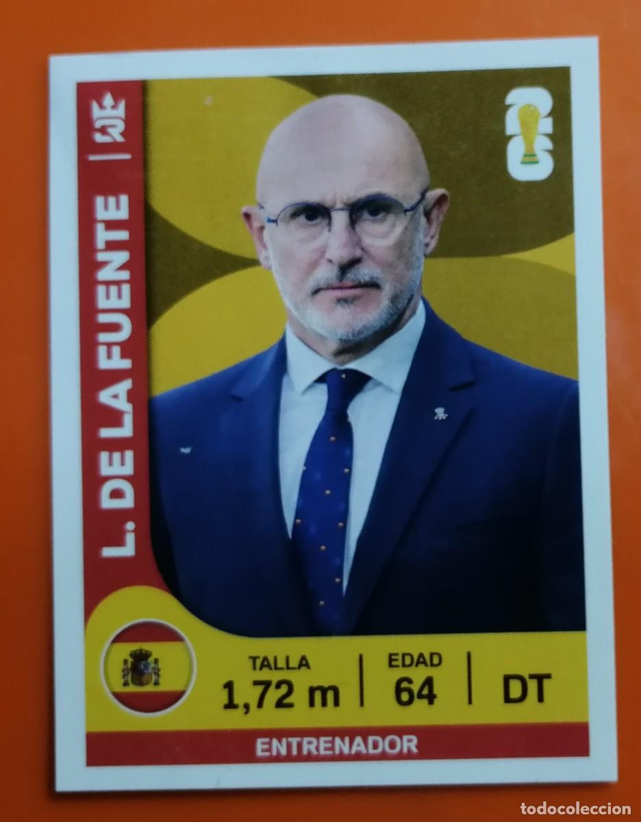 Figurine di Calcio: Espa&ntilde;a Mundial 2026 - Cromo 340 De la Fuente - &Aacute;lbum 3Reyes de Peru