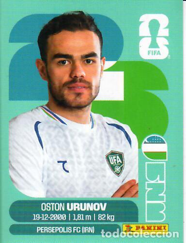 Cromos de f&uacute;tbol: CROMO PANINI MUNDIAL WORLD CUP 2026 - UZB17 UZB 17 - URUNOV - UZBEKISTAN