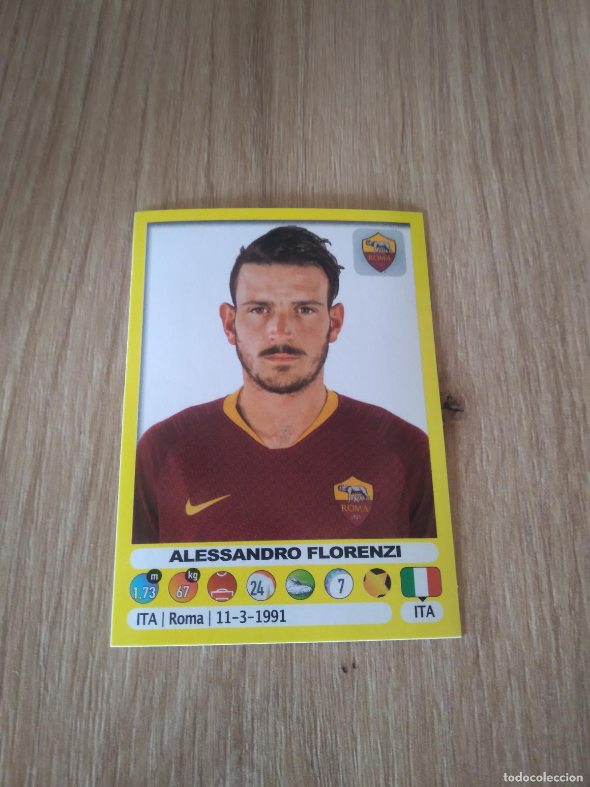 Cromos de f&uacute;tbol: 408 ALESSANDRO FLORENZI ROMA CROMO FUTBOL PANINI LIGA ITALIA 18-19 CALCIATORI 2018-2019